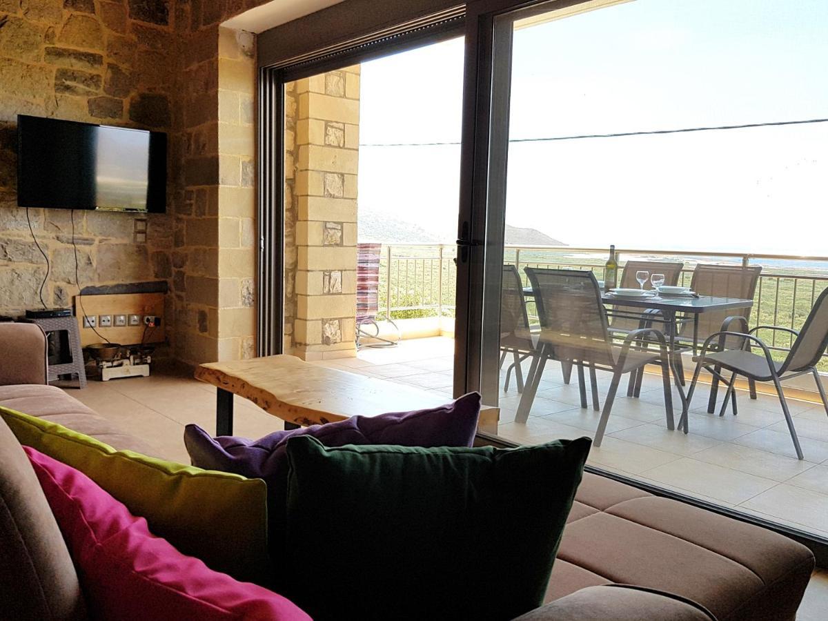 New Villa Kalimera, View To Falasarna Beach Plátanos Екстериор снимка