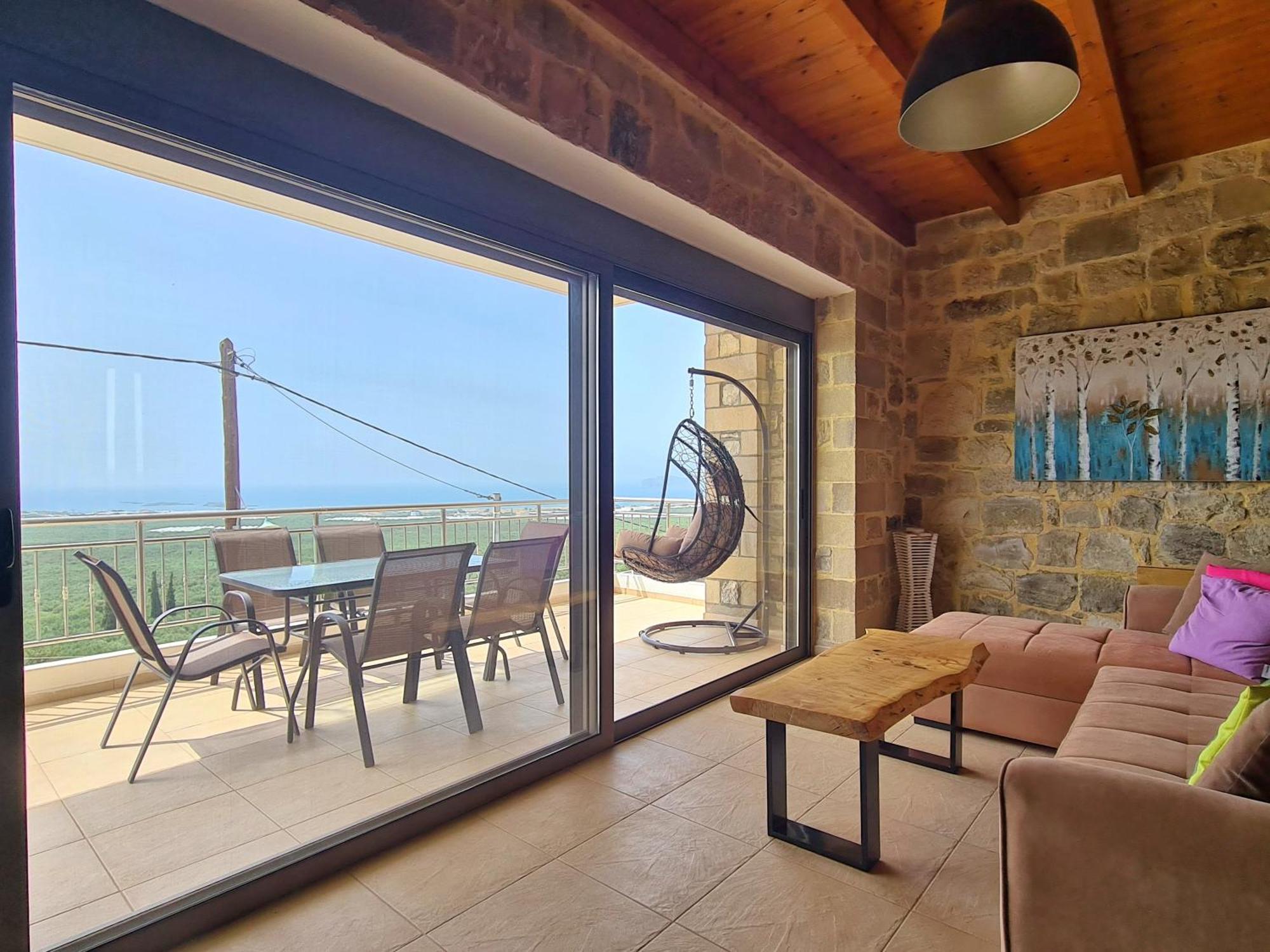 New Villa Kalimera, View To Falasarna Beach Plátanos Екстериор снимка